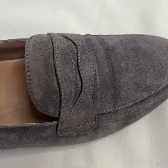 Clarks Unstructured Un Blush Go Grey Suede Loafers | Size 10 - Picture 5 of 12